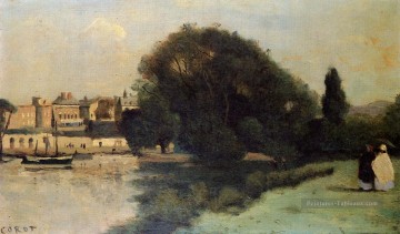  london - Richmond près de Londres plein air romantisme Jean Baptiste Camille Corot